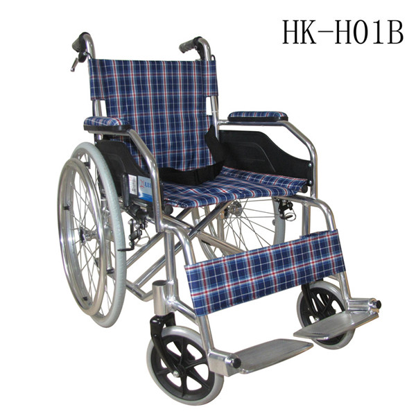 HKL01A铝合金轮椅B款(铝合金手扶圈)4